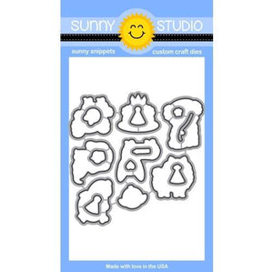 Sunny Studio - PARTY PUPS - Dies Set