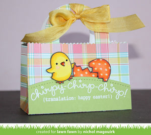 Lawn Fawn - CHIRPY CHIRP CHIRP - Clear STAMPS - Hallmark Scrapbook - 6