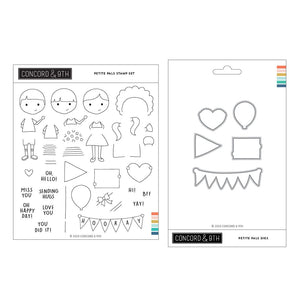 Concord & 9th - PETITE PALS - Stamps Set
