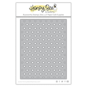 Honey Bee Stamps - PINEAPPLE LATTICE Cover Plate BASE - Die