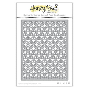 Honey Bee Stamps - PINEAPPLE LATTICE Cover Plate TOP - Die