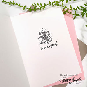 Honey Bee - ROOTING FOR YOU - Stamps set