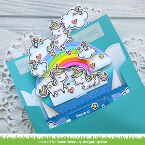 Lawn Fawn - PLATFORM POP-UP CLOUD INSERTS - Dies Set