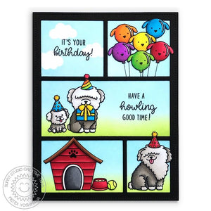 Sunny Studio - PUPPY PARENTS - Clear Stamps Set