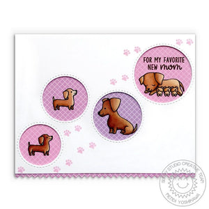 Sunny Studio - PUPPY PARENTS - Clear Stamps Set