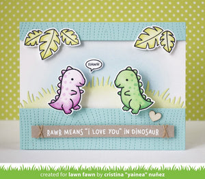 Lawn Fawn - RAWR - Clear Stamps Set