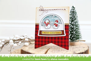 Lawn Fawn - READY, SET, SNOW - Clear Stamps set