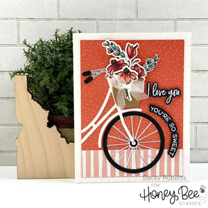 Honey Bee - RIDING BY - Stamps Set