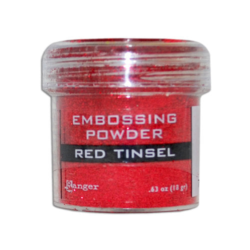 Ranger - Embossing Powder - RED TINSEL 1oz.