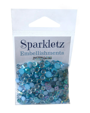 Buttons Galore and More - Sparkletz - OCEAN WAVES