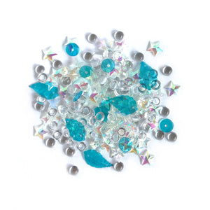 Sunny Studio Magic Rainbow Jewels Crystal Rhinestone Embellishments - Sunny  Studio Stamps