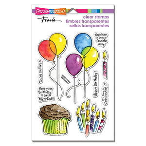 Stampendous - BALLOONS AND MORE - Clear Stamps Set