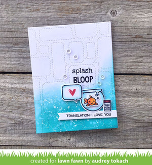 Lawn Fawn - Keep On Swimming - Stamp Set