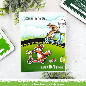 Lawn Fawn - SCOOTIN BY - Dies Set