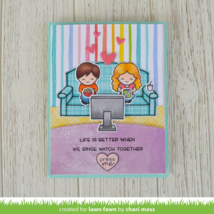 Lawn Fawn - SCREEN TIME - Stamp Set