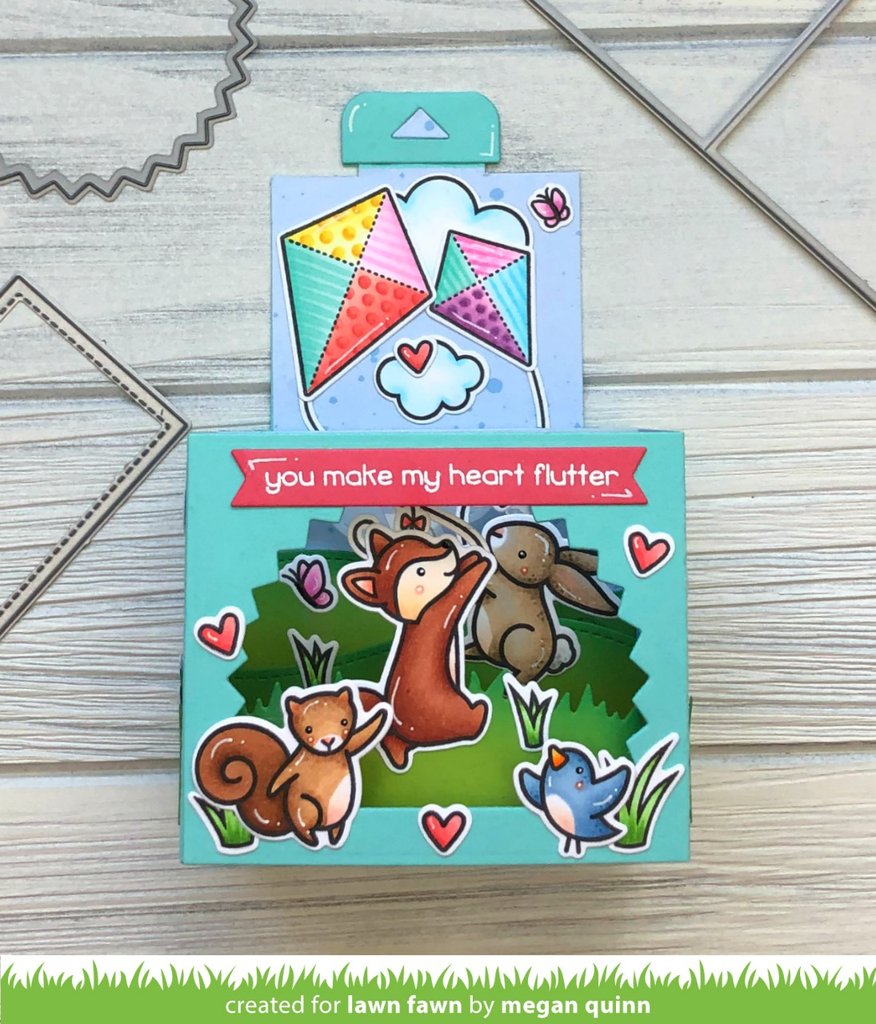 Lawn Fawn - Shadow Box Rainbow ADD-ON - Die Set – Hallmark Scrapbook