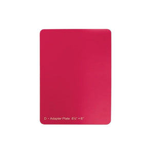 Spellbinders Grand Calibur Junior Raspberry Spacer Plate 8.5 x 6 - Hallmark Scrapbook