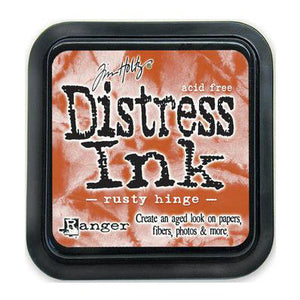 Tim Holtz Ranger Distress Ink Pad - Rusty Hinge - Hallmark Scrapbook - 1
