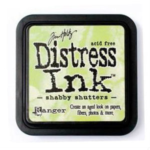 Tim Holtz Ranger Distress Ink Pad - Shabby Shutters - Hallmark Scrapbook - 1