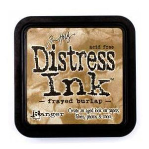 Tim Holtz Ranger Distress Ink Pad - Frayed Burlap - Hallmark Scrapbook - 1