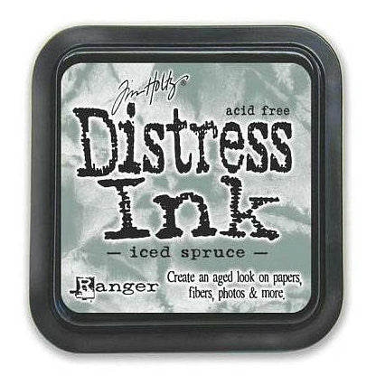 Tim Holtz Ranger Distress Ink Pad - ICED SPRUCE