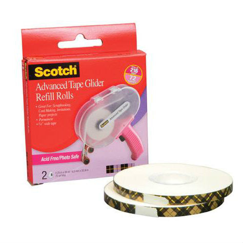 Scor-tape Double-sided Adhesive Tape 6 Inch Width By 27 Yards Long