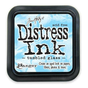 Tim Holtz Ranger Distress Ink Pad - Tumbled Glass - Hallmark Scrapbook - 1