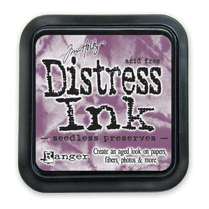 Tim Holtz Ranger Distress Ink Pad - Seedless Preserves - Hallmark Scrapbook - 1