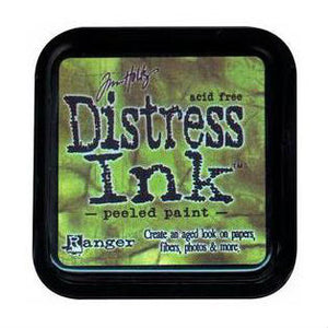 Tim Holtz Ranger Distress Ink Pad - Peeled Paint (green) - Hallmark Scrapbook - 1