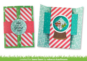 Lawn Fawn - Shutter Card SNOW GLOBE ADD-ON - Dies Set