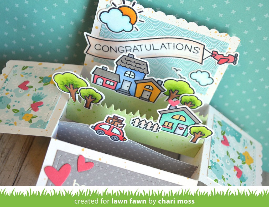 Lawn Fawn - WAVY SAYINGS SENTIMENTS - Clear Stamps Set – Hallmark Scrapbook