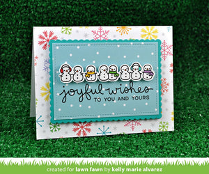 Lawn Fawn - SIMPLY WINTER SENTIMENTS Stamps Set
