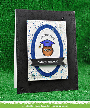 Lawn Fawn - SMART COOKIE - Stamp set - Hallmark Scrapbook - 4