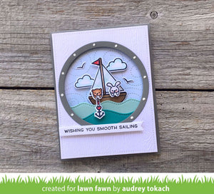 Lawn Fawn - Smooth Sailing - Stamp Set