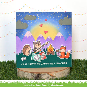 Lawn Fawn - S'MORE THE MERRIER - Stamp Set
