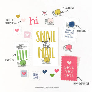 Concord & 9th - SNAIL MAIL - Stamps Set