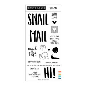 Concord & 9th - SNAIL MAIL - Stamps Set