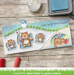 Lawn Fawn - SNOW MUCH FUN - Stamps Set