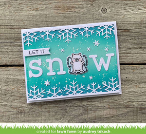 Lawn Fawn - SNOW MUCH FUN - Stamps Set