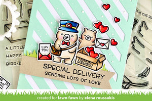 Lawn Fawn - SPECIAL DELIVERY - Clear Stamp Set