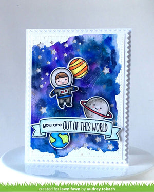 Lawn Fawn - OUT OF THIS WORLD - Clear STAMPS