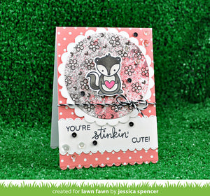 Lawn Fawn - STINKIN' CUTE - LAWN CUTS Dies - Hallmark Scrapbook - 6