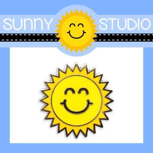 Sunny Studio - SUNSHINE LOGO - Enamel Pin