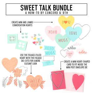 Concord & 9th - SWEET TALK - Stamps Set