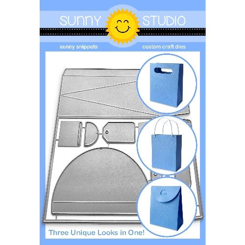 Sunny Studio - SWEET TREAT BAG - Die Set