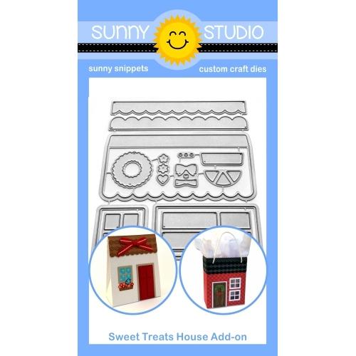 Sunny Studio - SWEET TREAT HOUSE ADD-ON - Die Set