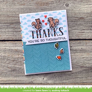 Lawn Fawn - THANKS THANKS THANKS - Stamps Set