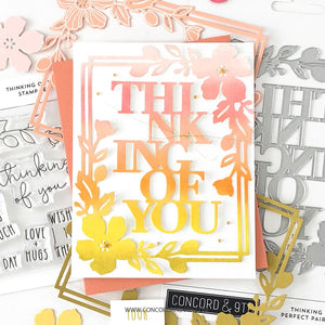 Concord & 9th - THINKING OF YOU PERFECT PAIRINGS - Dies Set