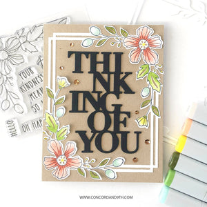 Concord & 9th - THINKING OF YOU PERFECT PAIRINGS - Stamps Set