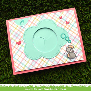 Lawn Fawn - MAGIC IRIS THOUGHT BUBBLE ADD-ON - Dies set